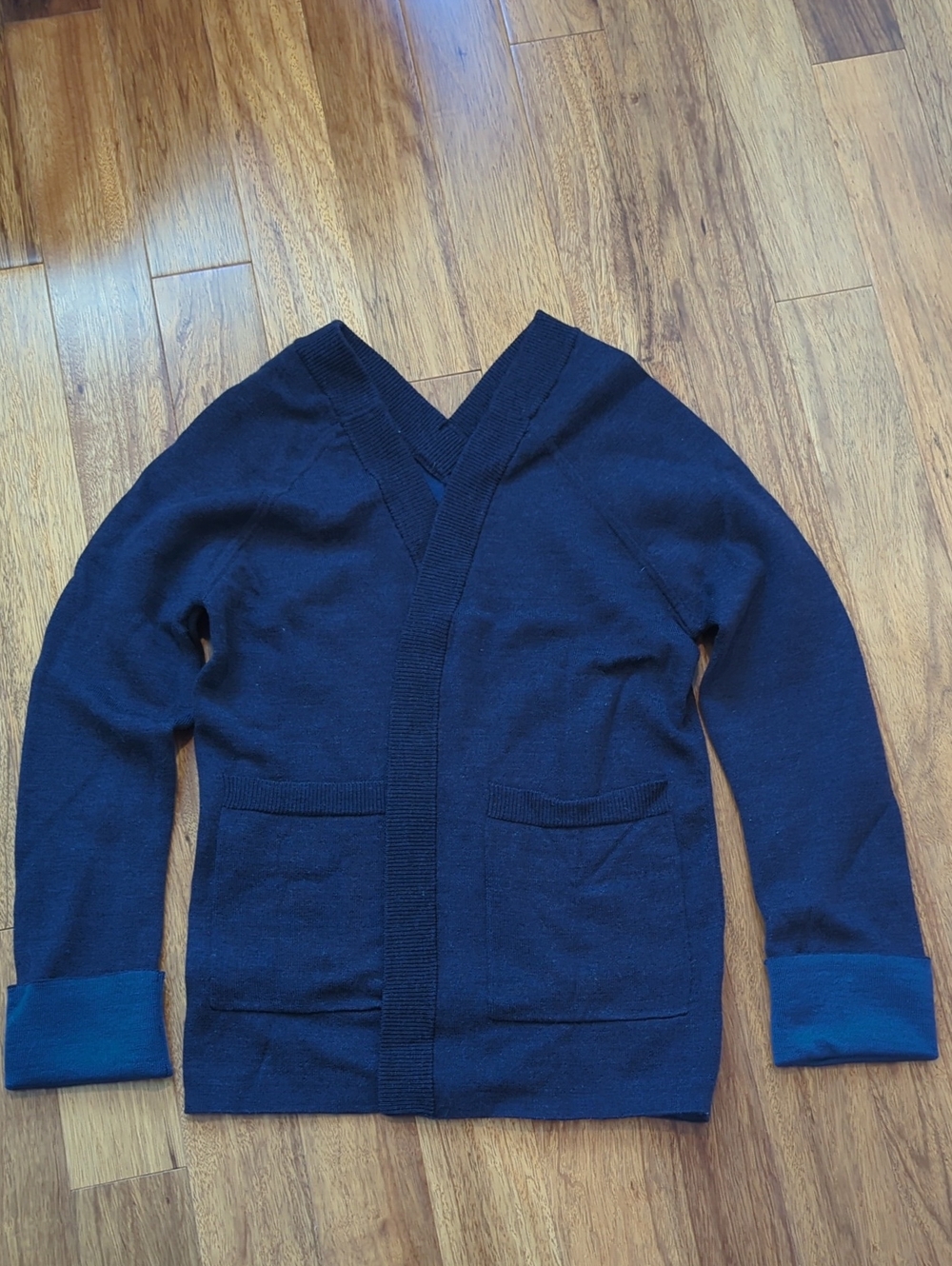 Lululemon Blue Reverse me Wrap Size 2
